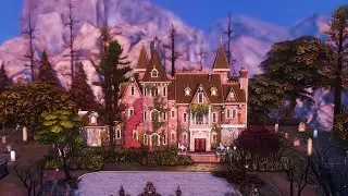 Vampire Mansion for Vlad! | Sims 4 Speed Build | No CC