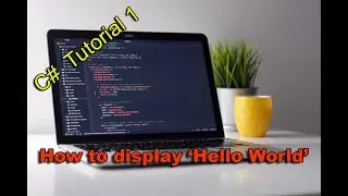 C# with Visual Studio - How to display hello world