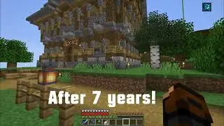 Gravity Falls Theme in Minecraft Survival but it's 7 years later!