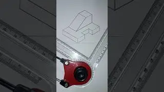 How to draw isometric drawing [drawing no 3] 