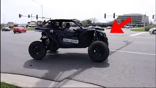 He Brought a Side By Side to Cars & Coffee! (Pullouts, Revs, Burnouts & Pulls)