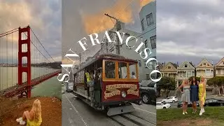 SAN FRANCISCO TRAVEL VLOG | golden gate, alcatraz + more