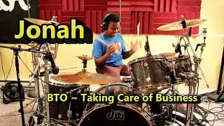BTO - Taking Care of Business, Drum Cover, Age 12, by Jonah