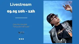 Sự kiện livestream giao lưu concept chụp bể nước tại Enter Studio 09.05.24
