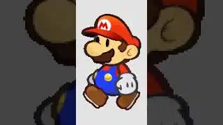 Paper Mario Run Cycle #animation