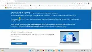 How to download windows 11 iso file from Microsoft site