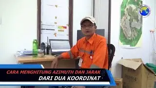 Cara Menghitung Azimuth dan Jarak dari Dua Koordinat 