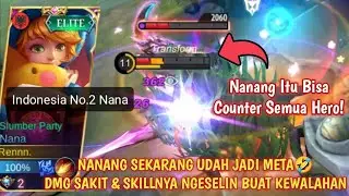 NANANG SEKARANG UDAH JADI HERO META🤣 BUILD NANA TERSAKIT 2022 | NANA GAMEPLAY - MOBILE LEGENDS