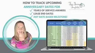 Track Years of Service Excel, How to add Months to a Date to Forecast Anniversaries
