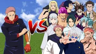 Yuji Itadori Shinjuku Showdown vs Jujutsu Kaisen Sorcerers