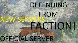 Ark Survival Evolved Server Wipe Defence | Official Server Raid | New Servers