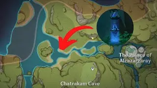 Sumeru Hidden Teleport Waypoint In Chatrakam Cave | Genshin Impact