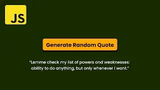 Make Your Own Viral Motivational Quote Generator with JavaScript | Goose