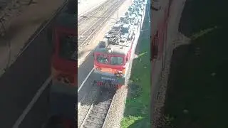 Электровоз ВЛ80с-042 с грузовым составом на ст.Тихорецкая