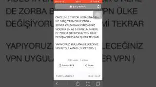 Tiktok Bir başkanın Videosunu Kaldırma Methodu (2021)