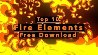 Fire overlay fx elements Pack