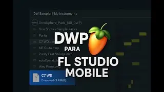 C7 Piano Dwp - Para FL Studio Mobile