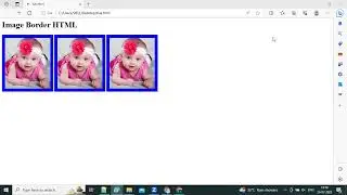 How to add image border in HTML & CSS