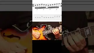 Gnarly Aeolian shred lick in A minor. Use strict alternate picking! 