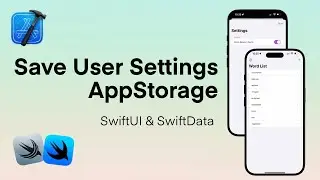 Save User Settings with AppStorage in SwiftUI | Build a Settings View - 8/9