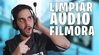 How to clean audio in Filmora