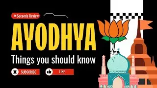Ayodhya! From Babri Masjid to Ram mandir!  Understand the history in 2 minutes 😮