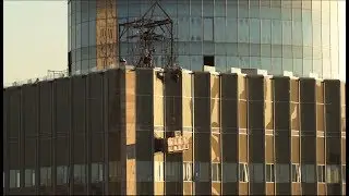 Подъем груза на 22 этаж AZIMUT Hotel Smolenskaya