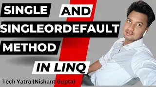 Single and SingleOrDefault Method in Linq C# 
