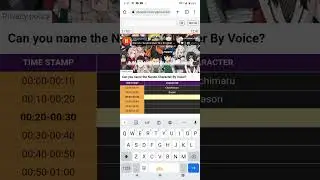 Naruto voice quiz