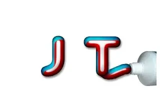 toothpaste text effect