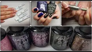 Frezowanie Hybrydy produktami Quloo - Frezy Drillo & malowanie lakierami Madam Glam