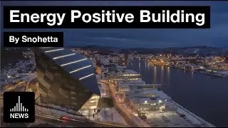 World’s Northernmost Energy Positive Building in Norway by Snøhetta