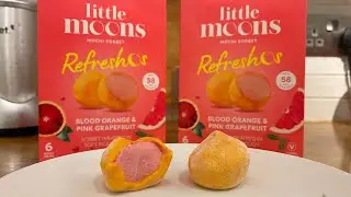 VEGAN MOCHI BALLS - Blood Orange & Pink Grapefruit, Little Moons