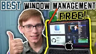 Best Free Window Management on Mac! - Rectangle