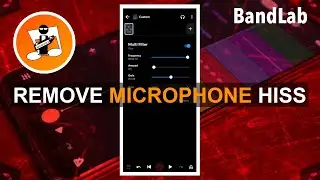 Bandlab. How to remove microphone hiss from your vocal tracks