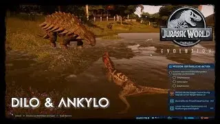 Jurassic World Evolution #13 - BFF Ankylo und Dilo | Lets Play German Deutsch