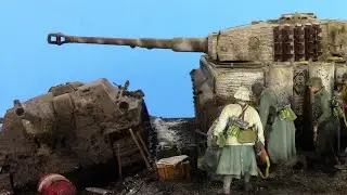 Battle for the Westsack, Narva March 1944 Diorama