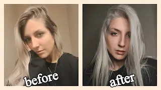 Fixing my roots & going icy while I'm at it.