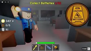 How to get JANITOR ENDING in DIG TO ESCAPE Roblox [Janitor Escape Badge]