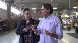 All Access New Stern Pinball Factory Tour 2016 with George Gomez - Game of Thrones AMAZING!