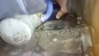 Cherry Tiggo. How to remove the starter without removing the manifold.