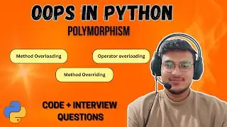 Python OOP: Polymorphism Explained | Method Overloading & Overriding