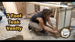 How To Build A Bathroom Vanity || Reclaimed Wood