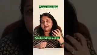Venus In Watery(4,8,12)signs..