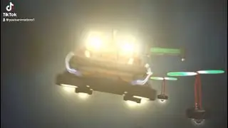 Back to the future 2 Delorean Flying Test ..