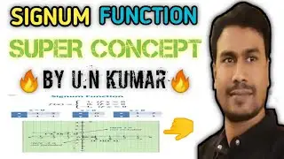 Signum function | sgn(x) | NDA | IIT JEE |