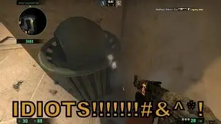 Как НЕ нужно оставлять Бомбу на Мираже!!! (idiots de_mirage) Counter Strike: Global Offensive #CS:GO