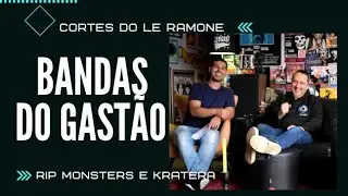 Gastão fala das suas bandas Rip Monsters e Kratera