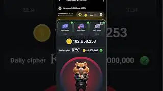 Hamster Kombat Daily Cipher Today 1M Coins 6 July 2024 (6 july 2024)