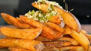 How to get fries to taste like restaurant fries.